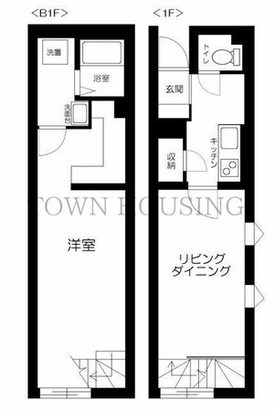 ＲＩＶＥＮＤＥＬＬ　ＥＢＩＳＵの物件間取画像